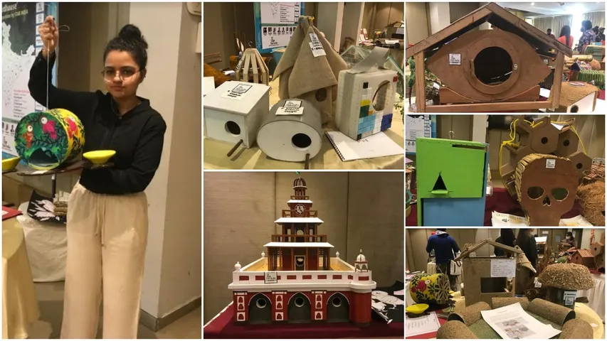 Competition to create best house for the little sparrow in Vadodara