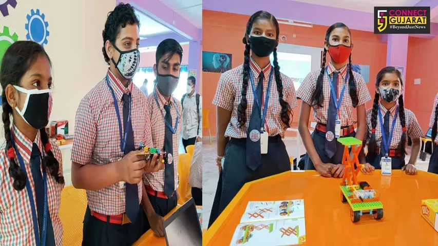 New steps at Yanshi Sharda school in Vadodara with the inauguration of Atal Tinkering Lab