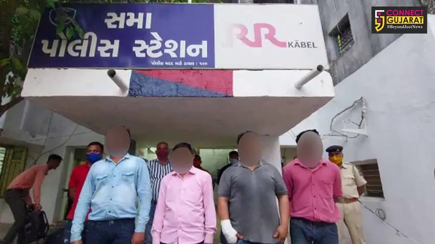 Vadodara police arrested four bogus journalists for demanding ransom from spa manager