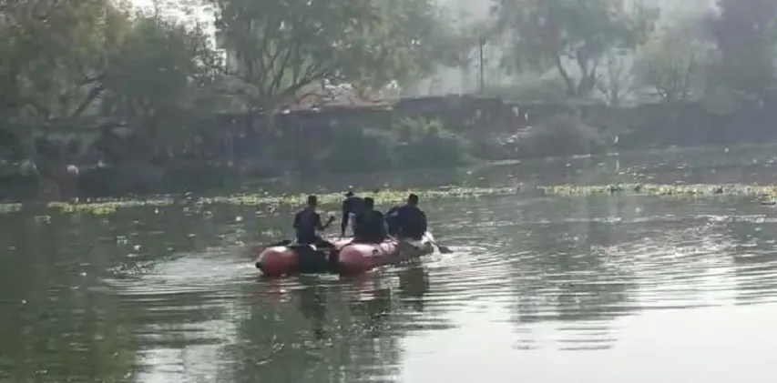 Body of young man went missing two days ago found inside the lake near Vasna