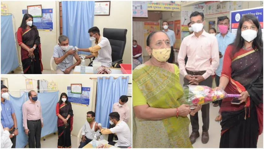 Start of vaccination for citizens above 45 years of age in Vadodara