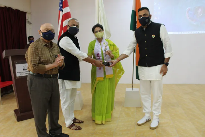 Tejal Amin honoured by Award from USA’s FIA on International Women’s Day