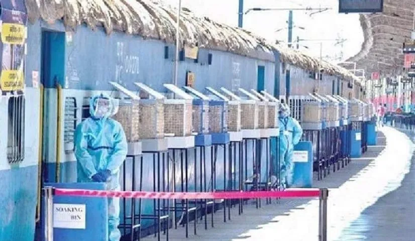 Railways makes 4,000 Covid Care coaches with almost 64,000 beds ready for use by States