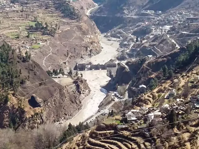 Glacial burst in Uttarakhand's Chamoli district causes Avalanche