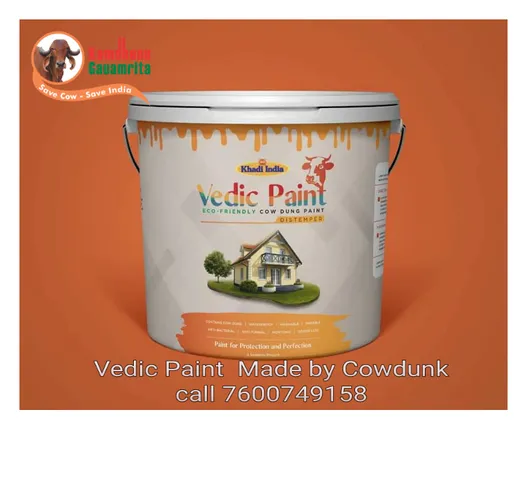 Vedic paint a natural solution to keep your house five degree cooler then outside