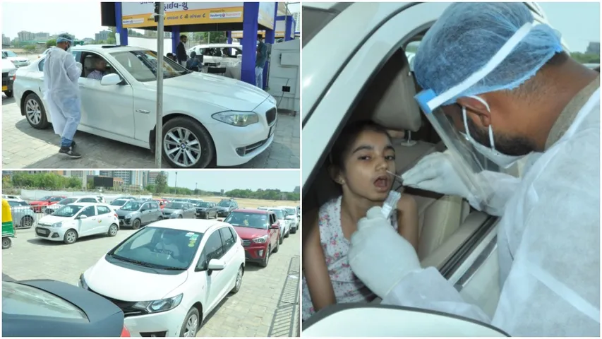 Neuberg Supratech launches Asia’s largest COVID-19 RTPCR “Drive through” testing at GMDC Ground with Ahmedabad Municipal Corporation