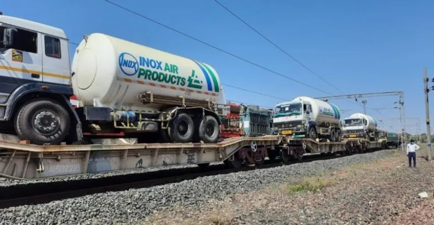 First Oxygen Express reaches Karnataka