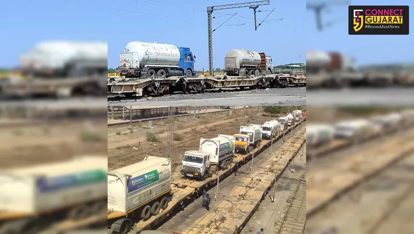 Western Railway 25 Oxygen express trains to help the nation save precious lives