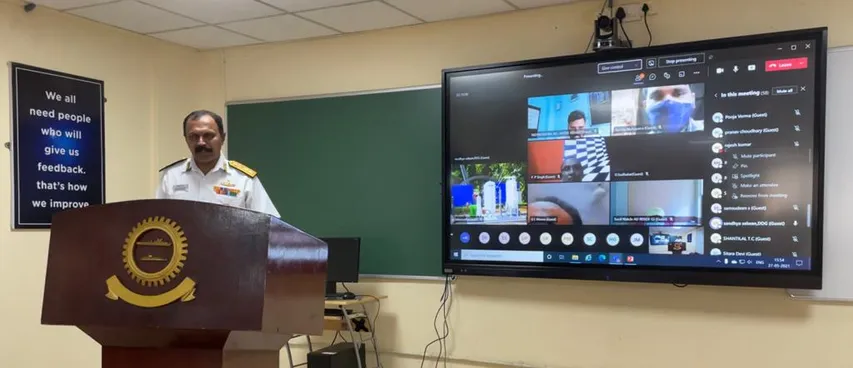 Indian Navy Conducts Skill Development Training Program on Maintenance of PSA Oxygen Plants