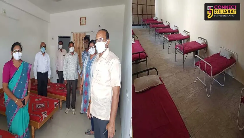 Facility of 5749 beds in 546 villages of the district under collective covid care center