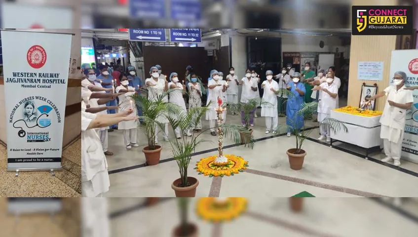 Western Railway celebrated International Nurses Day