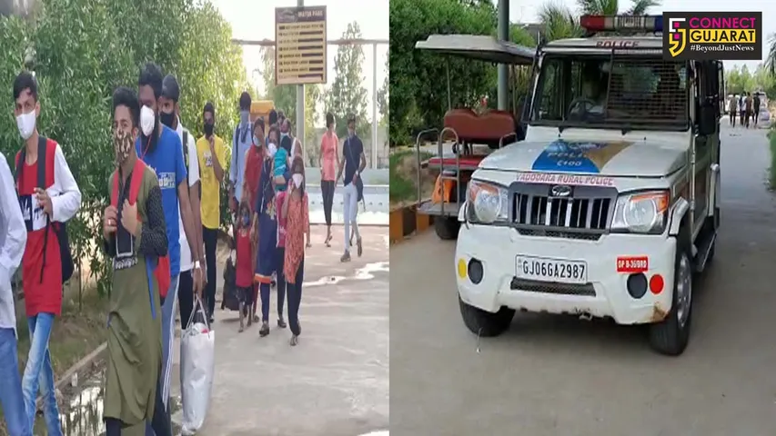 Mahi water resort in Padra allowed people entry inside