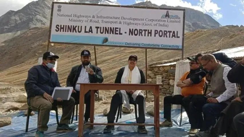 Defence ministry clears the BRO tunnel under Shinkun La in Ladakh