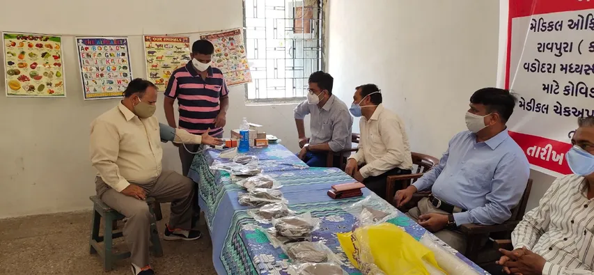 Program of Ayurvedic remedies held in the Central Jail premises for immunity against corona