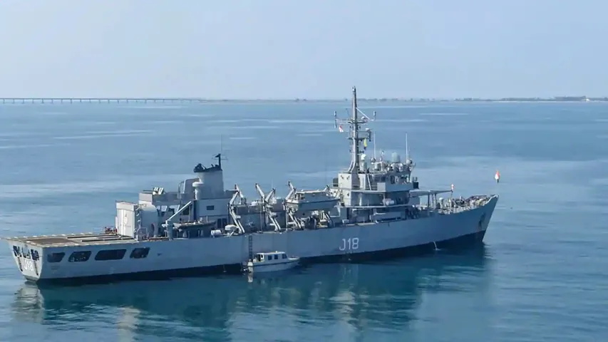 Indian Navy's oldest Hydrographic survey vessel decommissioned