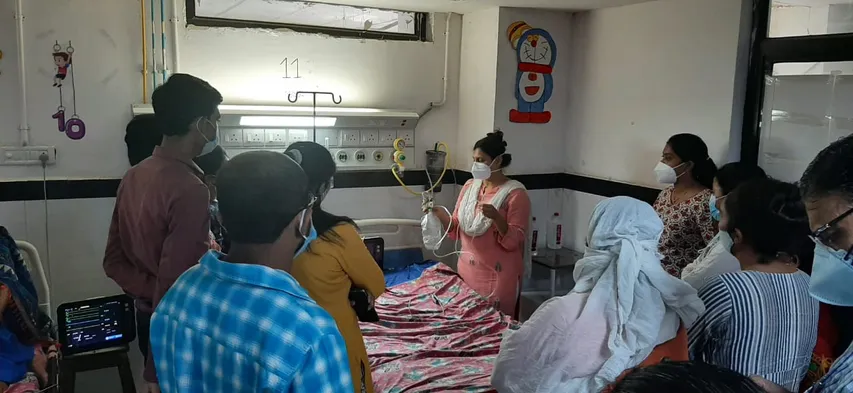 Training of doctors and staff nurses of Vadodara district started as preparation for covid third wave