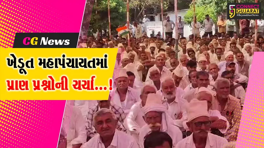 Bamnasa Village Khedut Mahapanchayat