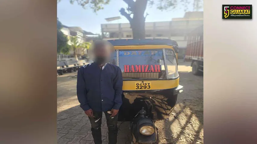 ankleshwar Police Arrest Rikshaw Driver