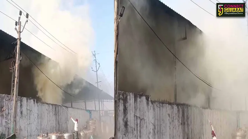 scrap godown Fire