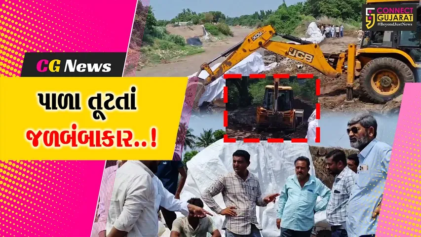 જુનાગઢ : ઓઝત નદી કાંઠે બિસ્માર પાળાનું સમારકામ શરૂ, ચોમાસા પહેલાં કામગીરી પૂર્ણ થાય તેવી ખેડૂતોની માંગ...