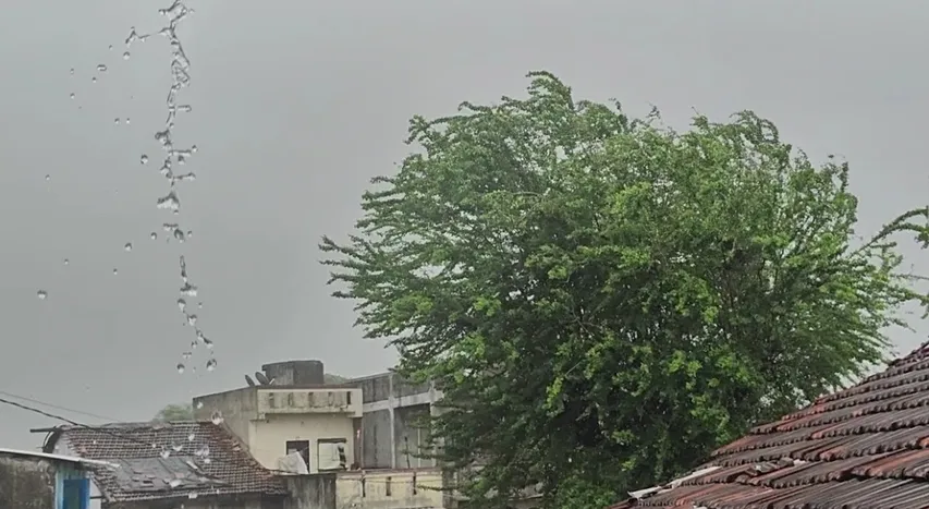 hansot rainfall