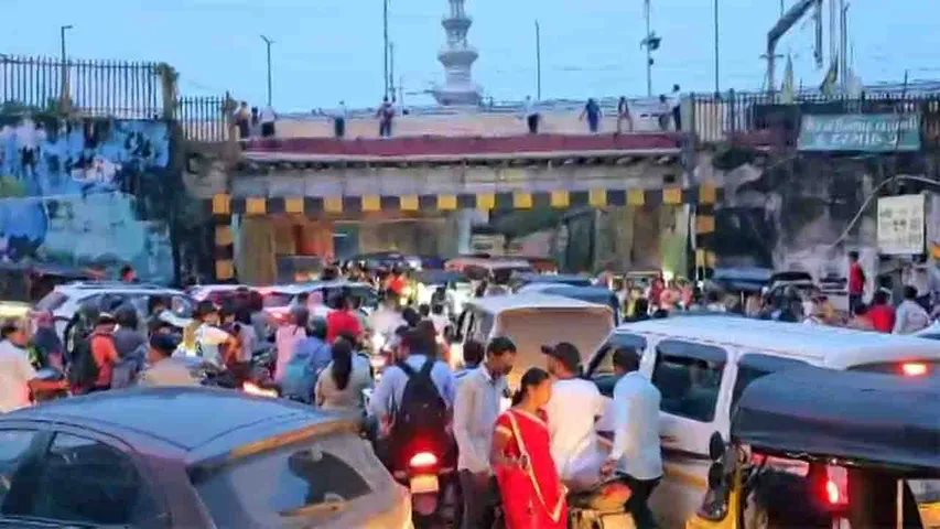 Bharuch Heavy Trafficjam