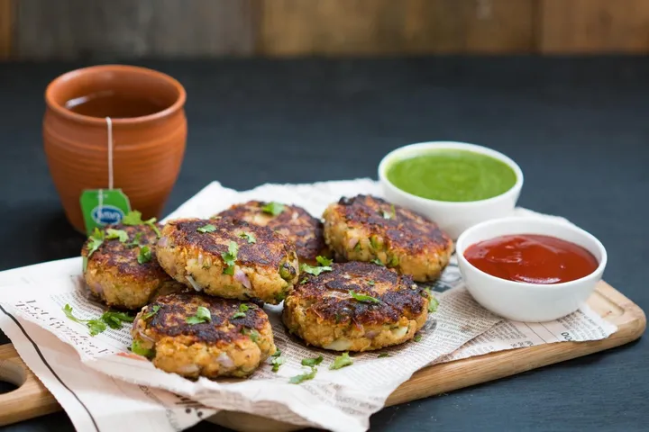 peas tikki