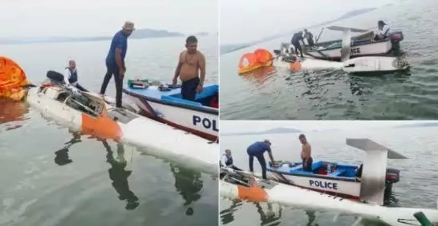 Pawan Hans chopper crashes