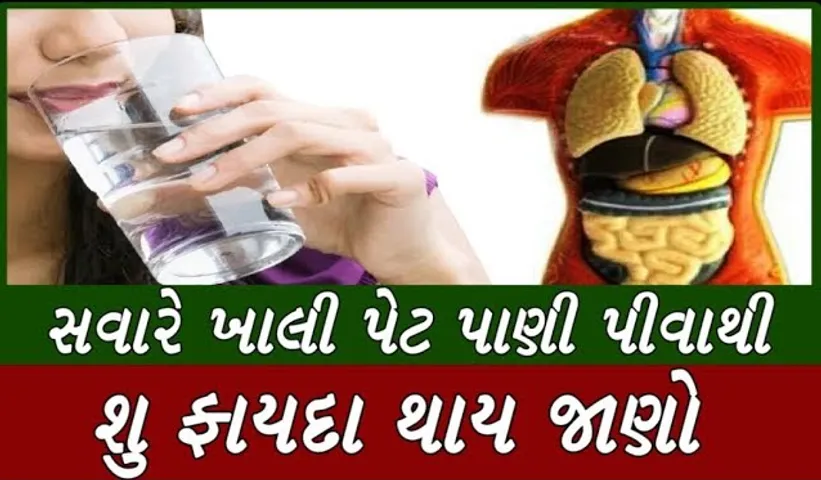 પાણી પીવાના કેટલાક ફાયદાઓ 