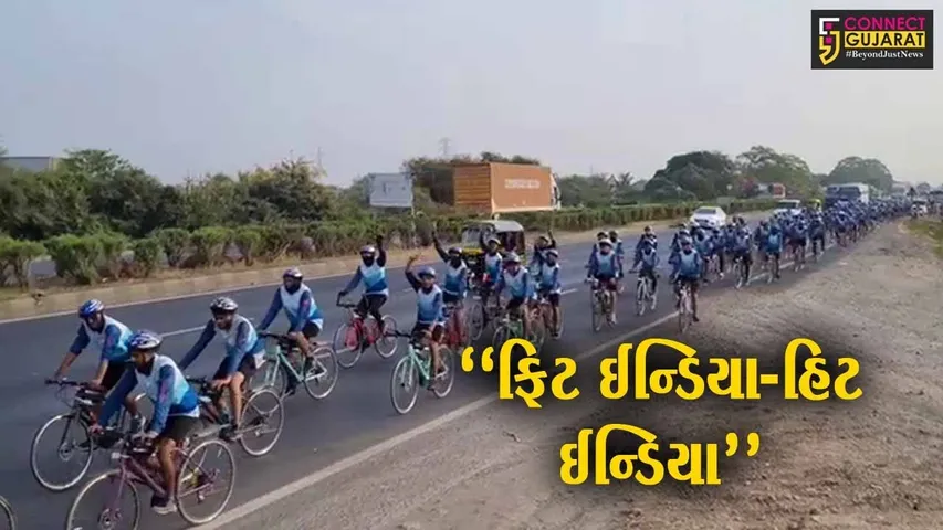 સુરતની શિશ સાયક્લોથોનના 333 સાયકલિસ્ટો દ્વારા 333 કિમીની સાયકલ યાત્રાનું ભરૂચમાં ભવ્ય સ્વાગત...