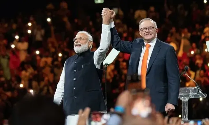 સિડની બન્યું ભારતમય, મોદી મોદીના લાગ્યા નારા, ઓસ્ટ્રેલિયાના PMએ કહ્યું- વડાપ્રધાન મોદી બોસ છે