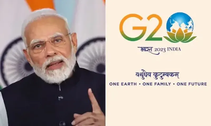 PM મોદીએ G20 માટે વન અર્થ, વન ફેમિલી, વન ફ્યુચરનો મંત્ર, લોગો અને વેબસાઇટ લોન્ચ કરી…