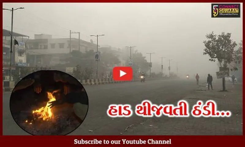 પવનના સુસવાટા વચ્ચે રાજ્યભરમાં જામ્યું કાતિલ ઠંડીનું સામ્રાજ્ય, હજી 3 દિવસ પડશે ઠંડી : હવામાન વિભાગ