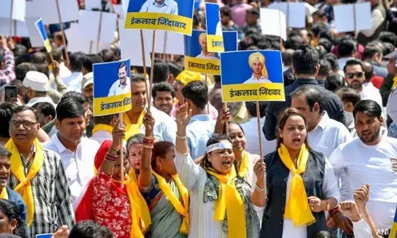 અરવિંદ કેજરીવાલની ધરપકડના વિરોધમાં આજે INDIA ગઠબંધનની લોકશાહી બચાવો રેલી