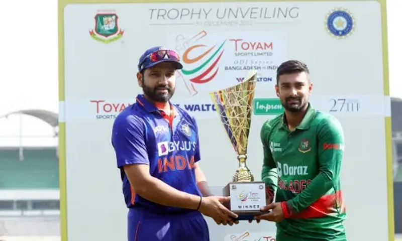 INDvsBAN 2nd ODI : બાંગ્લાદેશે ભારતને 5 રનથી હરાવી સિરીઝ કબ્જે કરી