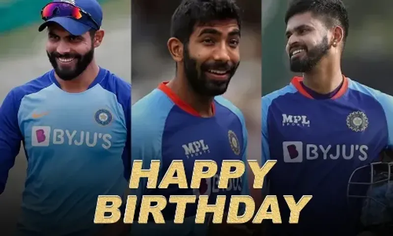 Happy Birthday : ભારતના આ 5 શક્તિશાળી ખેલાડીઓનો આજે જન્મદિવસ!