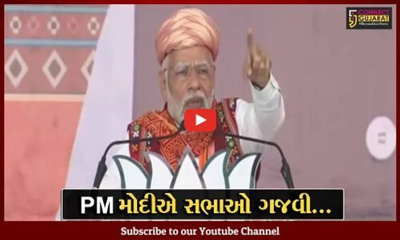 PM મોદીએ ગુજરાતમાં કર્યો ભાજપનો જંગી ચૂંટણી પ્રચાર, ગજવી જનસભાઓ...