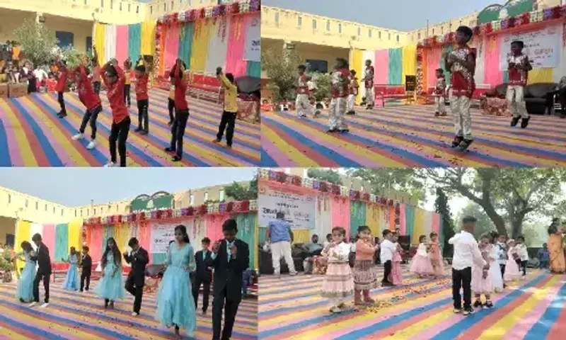 ભરૂચ: ઝઘડીયાના રાજપારડી સ્થિત એમ.ઈ.એસ.નુરાની હાઈસ્કુલ ખાતે વાર્ષિકોત્સવ સપ્તરંગી ભારત કાર્યક્રમની ઉજવણી