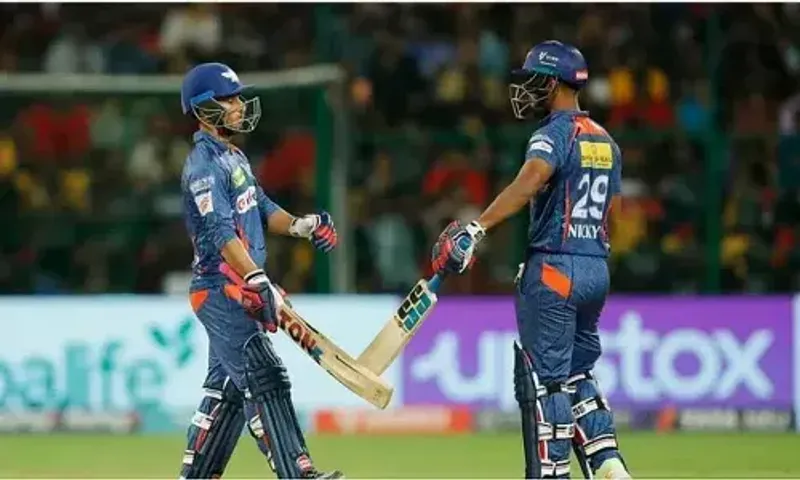 RCB vs LSG : લખનૌએ RCBને 1 વિકેટથી હરાવ્યું, નિકોલસ પૂરને સિઝનની સૌથી ઝડપી અડધી સદી ફટકારી..!
