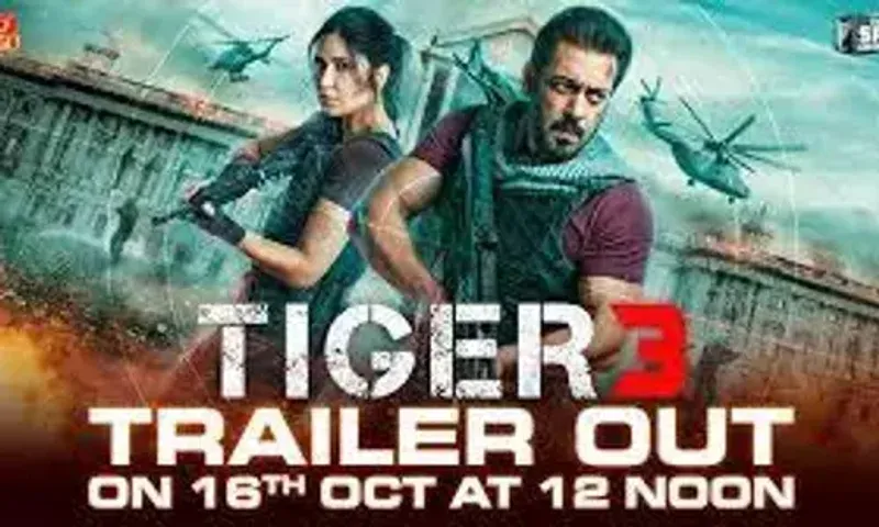 ટાઈગર-3 નું ધમાકેદાર ટ્રેલર રીલીઝ, સલમાન અને કેટરીનાનો એકશન લુક જોવા મળ્યો.....