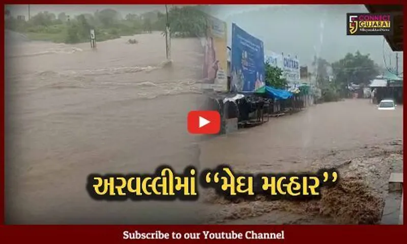 અરવલ્લી : ભારે વરસાદ વરસતા જળ બંબાકારની સ્થિતિ, નદી કાંઠાના ગ્રામ્ય વિસ્તારોને એલર્ટ કરાયા...