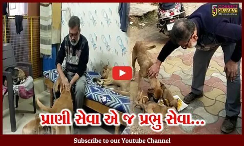 અંકલેશ્વર : “પ્રાણી સેવા એ જ પ્રભુ સેવા”ને વરેલા જીવદયા પ્રેમી છેલ્લા 15 વર્ષથી કરે છે શ્વાનોની સેવા…
