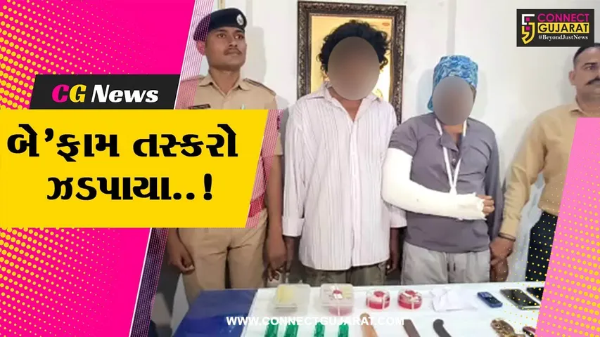 સુરત : ઘરફોડ અને વાહન ચોરીને અંજામ આપતા 2 રીઢા આરોપીઓ ઝડપાયા, રૂ. 7 લાખનો મુદ્દામાલ જપ્ત