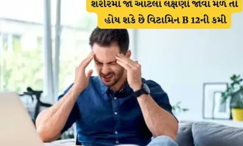 શરીરમાં જો દેખાઇ આ લક્ષણો તો સમજજો શરીરમાં છે બીટામીન B 12ની ખામી, જાણો શું છે લક્ષણો...