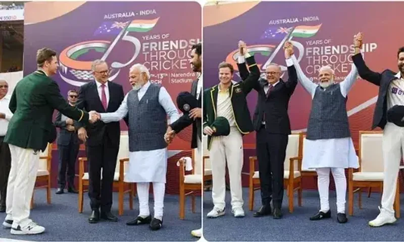 ભારત અને ઓસ્ટ્રેલિયા મેચ દરમિયાન PM મોદીએ જીત્યા સૌના દિલ, ઓસ્ટ્રેલિયન કેપ્ટન સ્મિથ પણ થઈ ગયો ખુશ..!