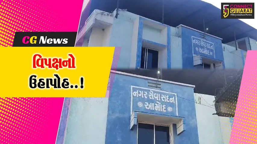 ભરૂચ : આમોદ પાલિકાના ભંગારમાંથી થયેલ આવકની રકમમાં મોટી ઉચાપત થઈ હોવાનો વિપક્ષનો આક્ષેપ..!