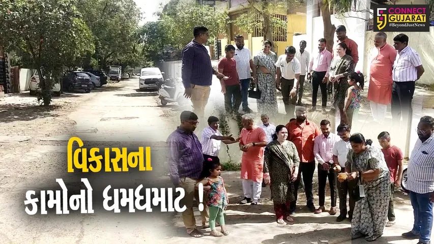 અંકલેશ્વર: વોર્ડ નંબર-4માં 36 લાખના ખર્ચે માર્ગના કાર્યનું ખાતમુહૂર્ત કરાયુ,અનેક આગેવાનો રહ્યા ઉપસ્થિત