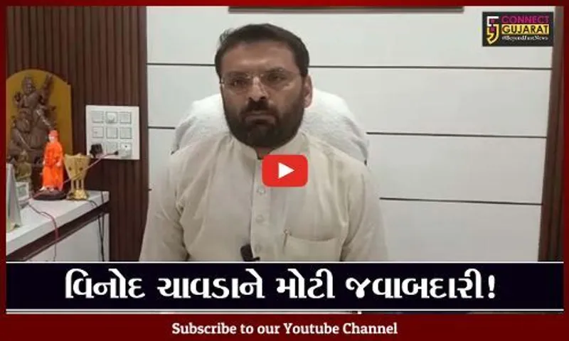 કચ્છ: પંજાબમાં વાગશે કરછીમાંડુનો ડંકો ? સાંસદ વિનોદ ચાવડાની વિધાનસભાની ચૂંટણીમાં સહપ્રભારી તરીકે નિમણૂક