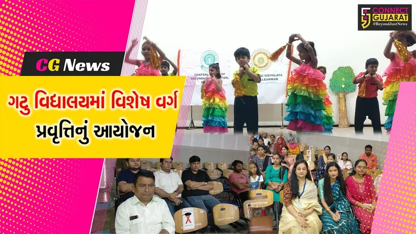 અંકલેશ્વર : ગટ્ટુ વિદ્યાલયમાં વિશેષ વર્ગ પ્રવૃત્તિ યોજાય, બાળકોએ વિવિધ કૃતિઓ કરી રજૂ