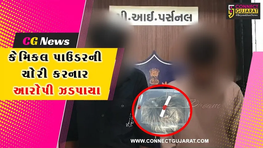 અંકલેશ્વર: દેવુ વધી જતા કંપનીમાંથી લાખો રૂપિયાના કેમિકલ પાઉડરની ચોરી કરનાર બે કર્મચારીઓ ઝડપાયા